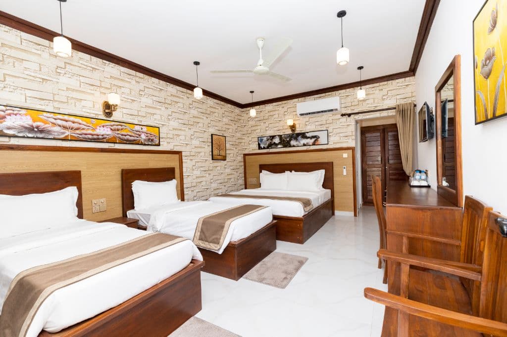 Triple Room with Garden View