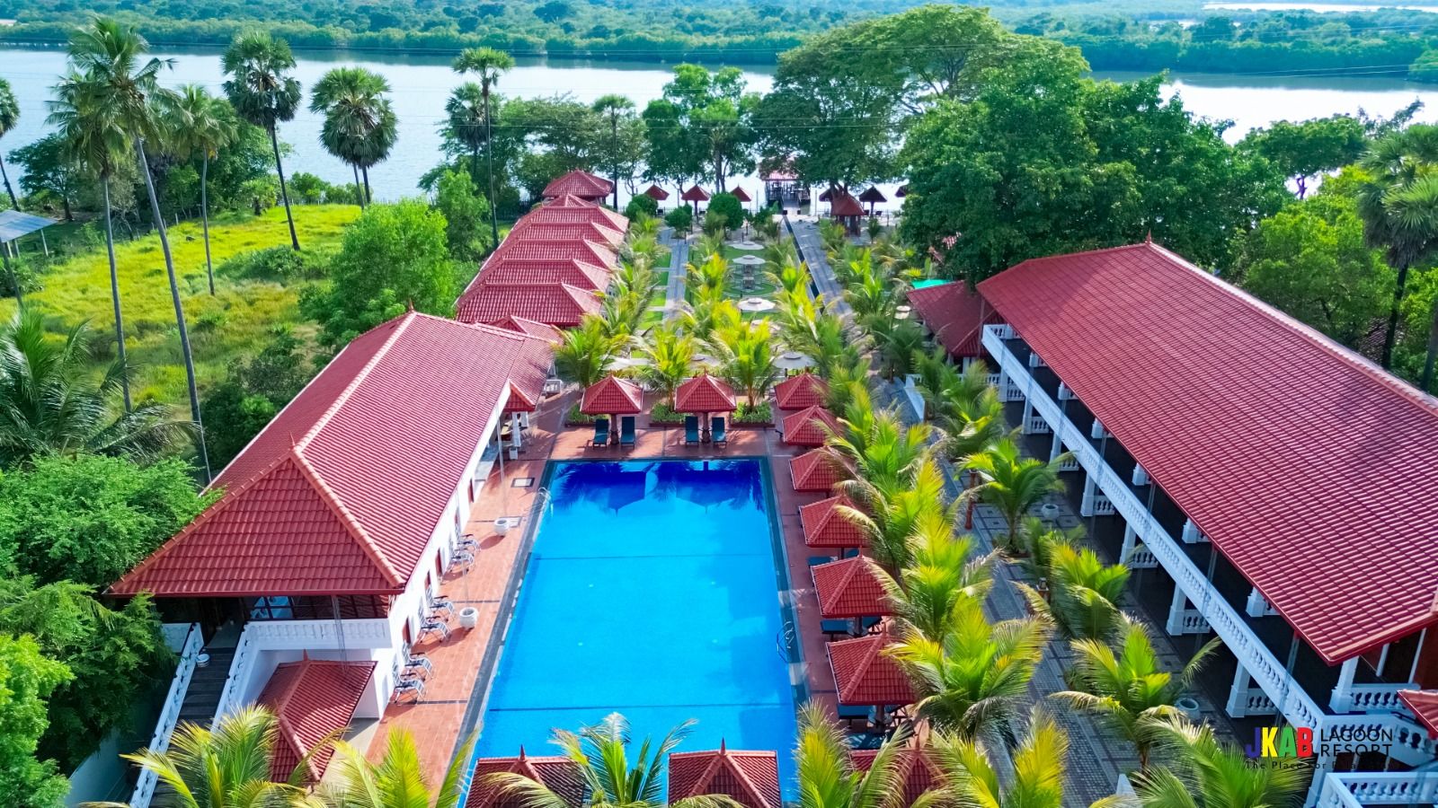 Breathtaking views of JKAB Lagoon Resort